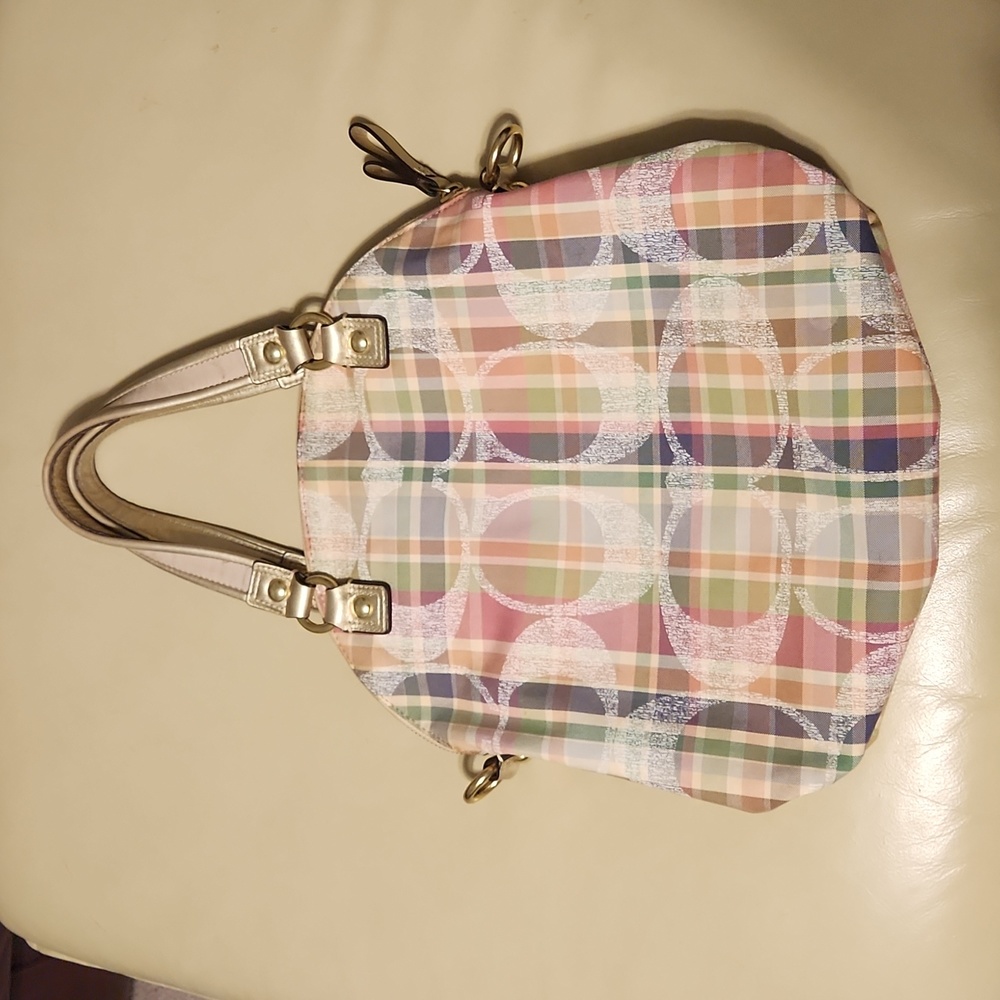 Coach plaid purse ๐ - Picture 3 of 11